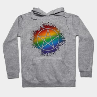 Rainbow Pentacle Hoodie